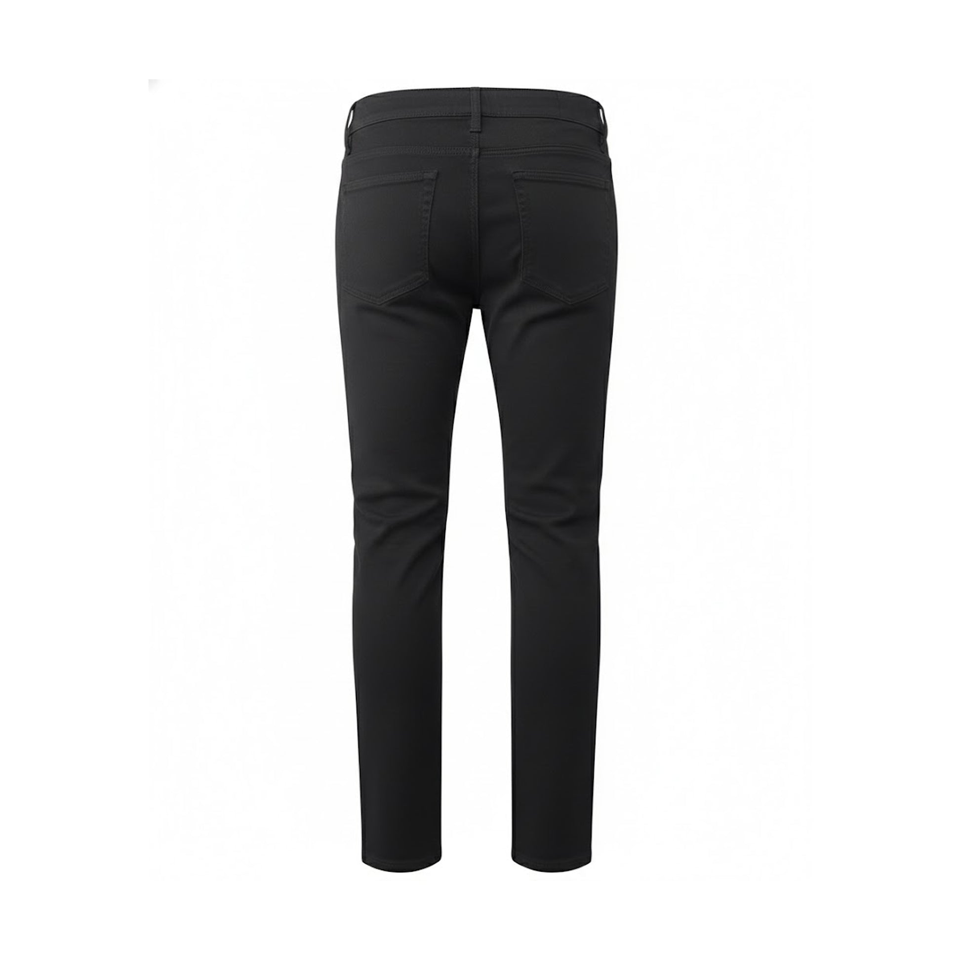 Black - Back - Premier Womens-Ladies Workready Straight Leg Jeans