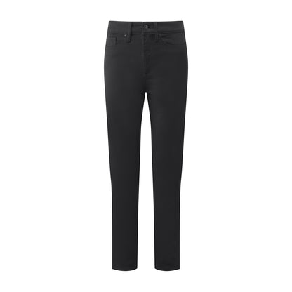 Black - Front - Premier Womens-Ladies Workready Straight Leg Jeans