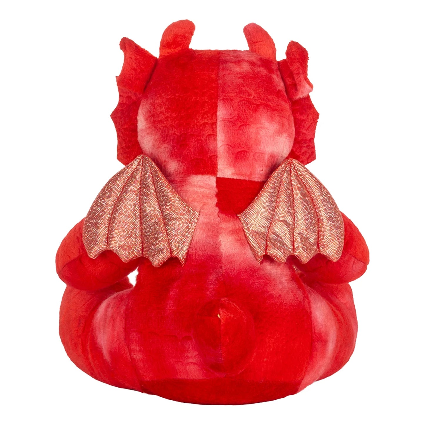 Red - Back - Mumbles Printme Mini Teddy Bear Plush Toy