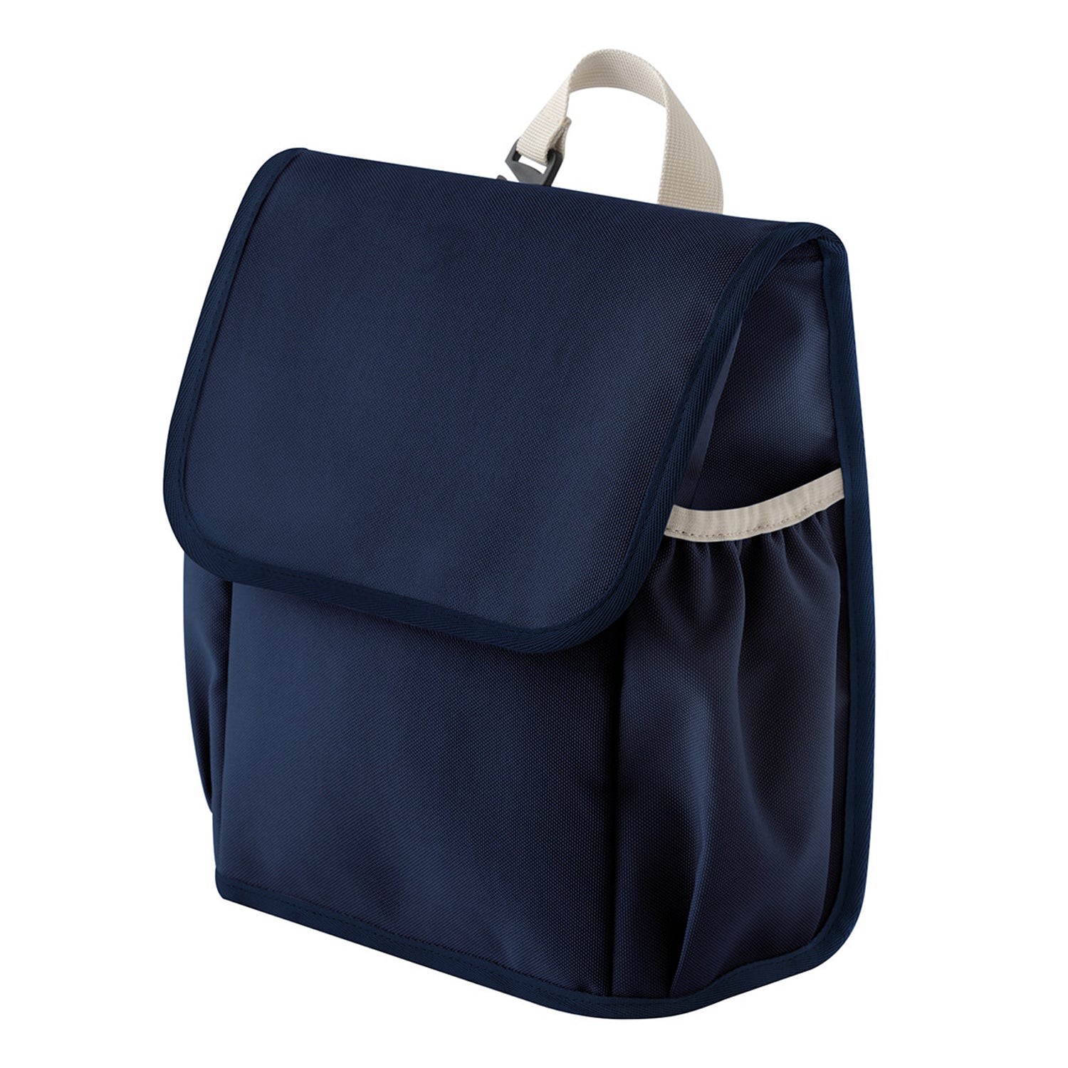 Navy - Back - Bagbase Childrens-Kids Adventure Cooler Bag