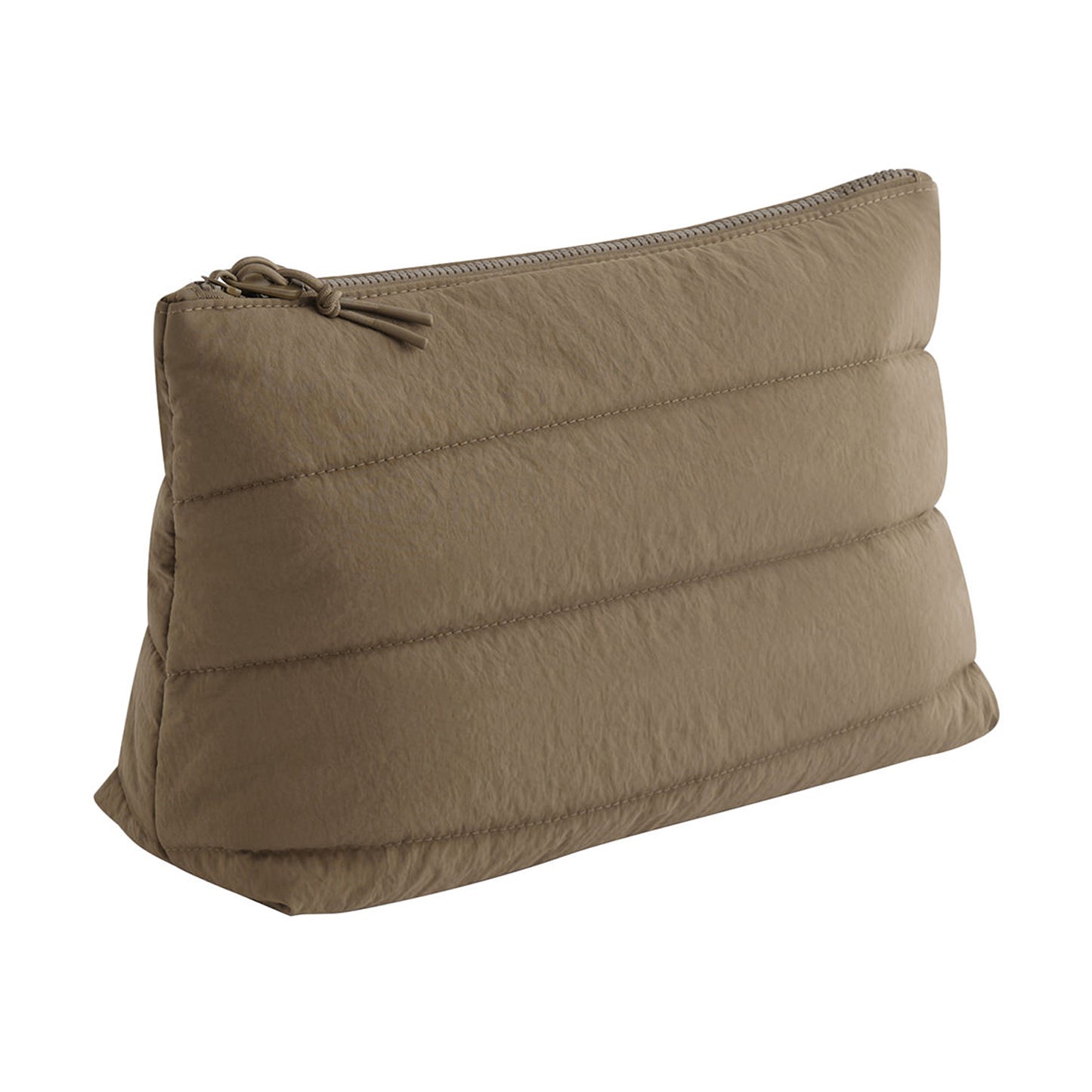Earthy Green - Front - Bagbase Quilted Accessory Bag