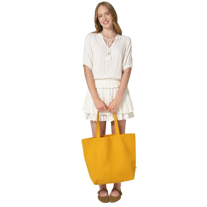 Amber - Back - Westford Mill EarthAware Organic Tote Bag