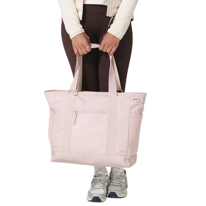 Fresh Pink - Back - Bagbase Recycled Polyester Tote Bag