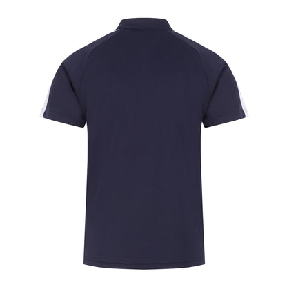 Navy-White - Back - Finden & Hales Childrens-Kids Team Polo Shirt