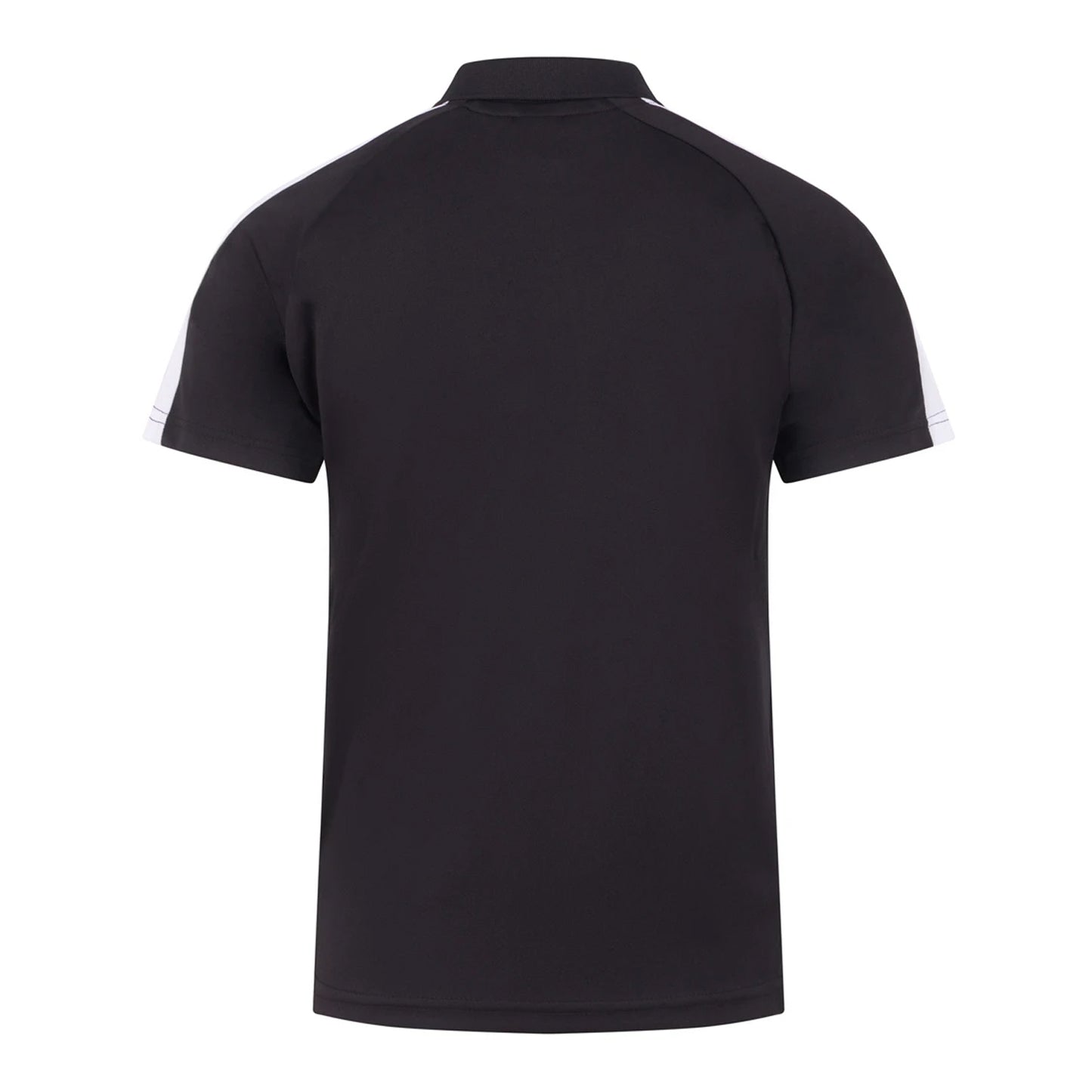 Black-White - Back - Finden & Hales Childrens-Kids Team Polo Shirt