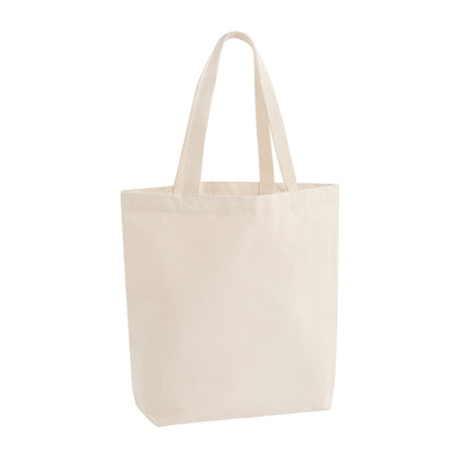 Natural - Front - Westford Mill Canvas Heavyweight 30L Tote Bag