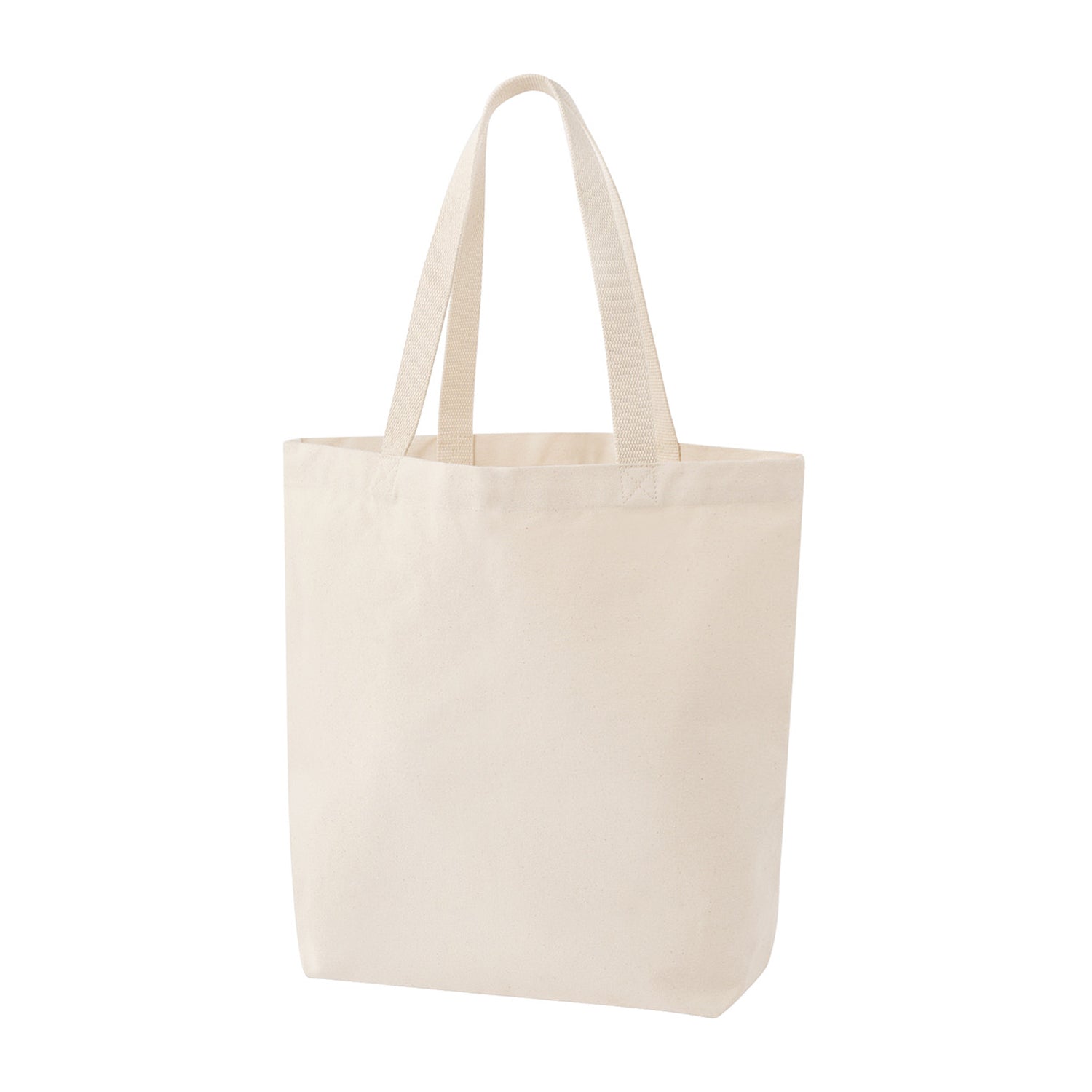 Natural - Back - Westford Mill Canvas Heavyweight 30L Tote Bag