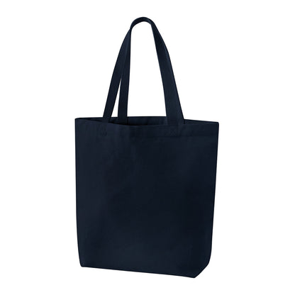 Navy - Back - Westford Mill Canvas Heavyweight 30L Tote Bag