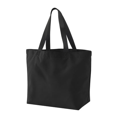 Black - Back - Bagbase Original Carryall Tote Bag
