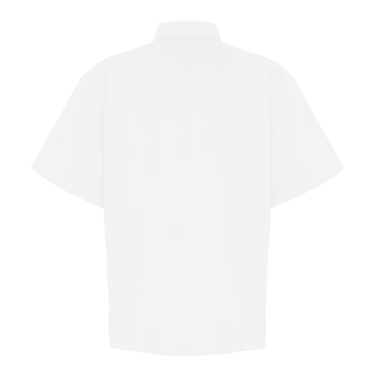 White - Back - Premier Unisex Short Sleeved Chefs Jacket - Workwear