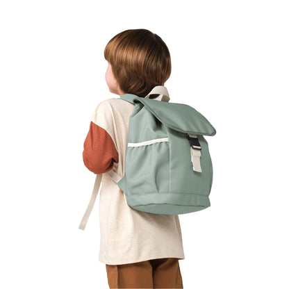 Dusty Green - Back - Bagbase Childrens-Kids Adventure Backpack