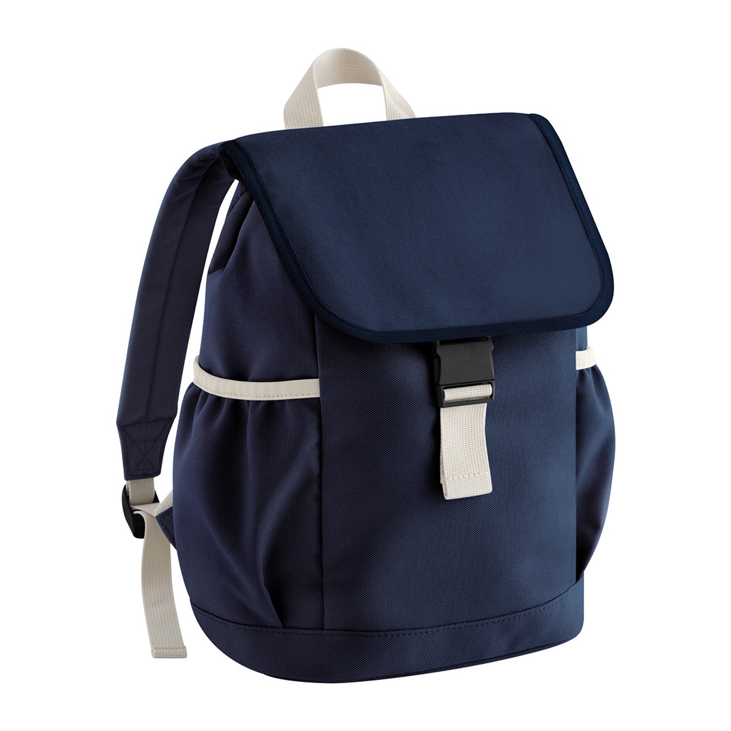 Navy - Front - Bagbase Childrens-Kids Adventure Backpack