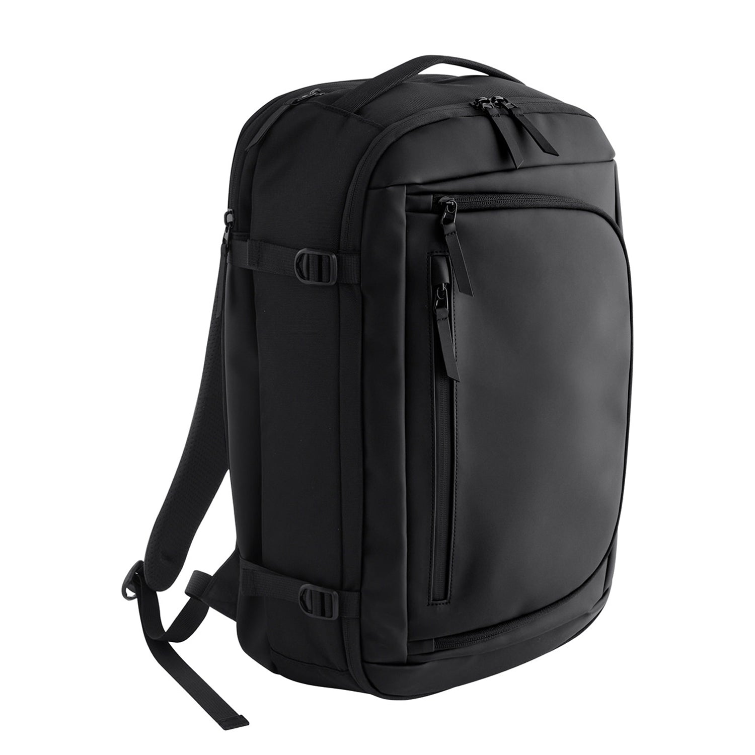Black - Front - Quadra Zurich Travel Backpack