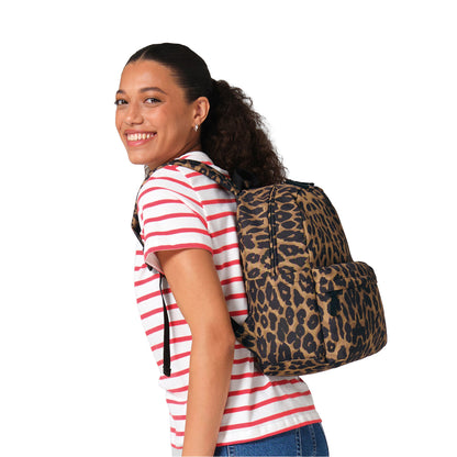 Leopard - Lifestyle - Bagbase Leopard Print Mini Backpack