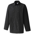 Black - Front - Premier Unisex Chefs Jacket