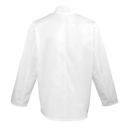 White - Back - Premier Unisex Chefs Jacket
