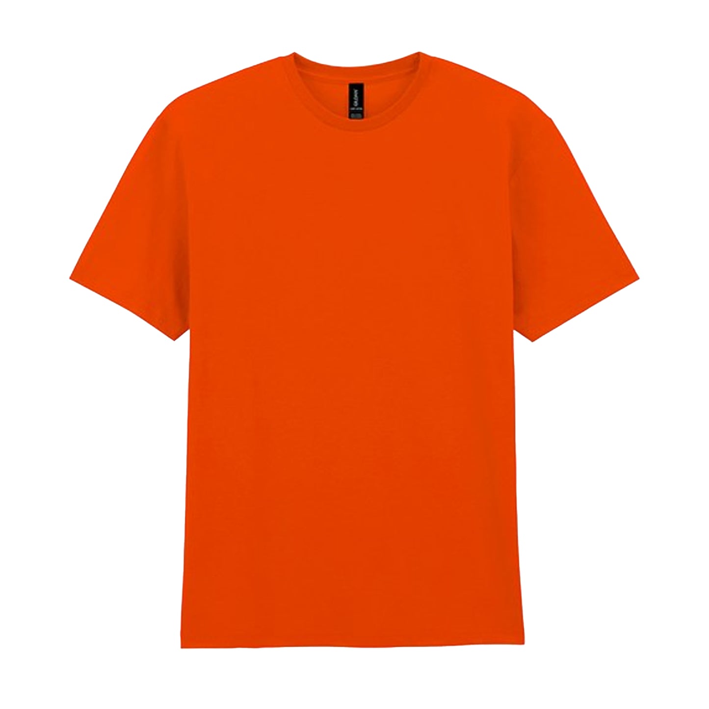 Orange - Front - Gildan Unisex Adult Cotton Lightweight T-Shirt