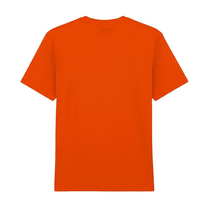 Orange - Back - Gildan Unisex Adult Cotton Lightweight T-Shirt