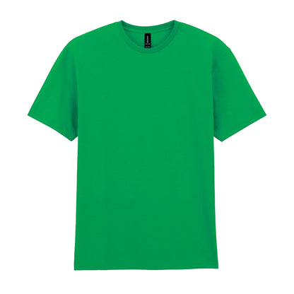 Irish Green - Front - Gildan Unisex Adult Cotton Lightweight T-Shirt