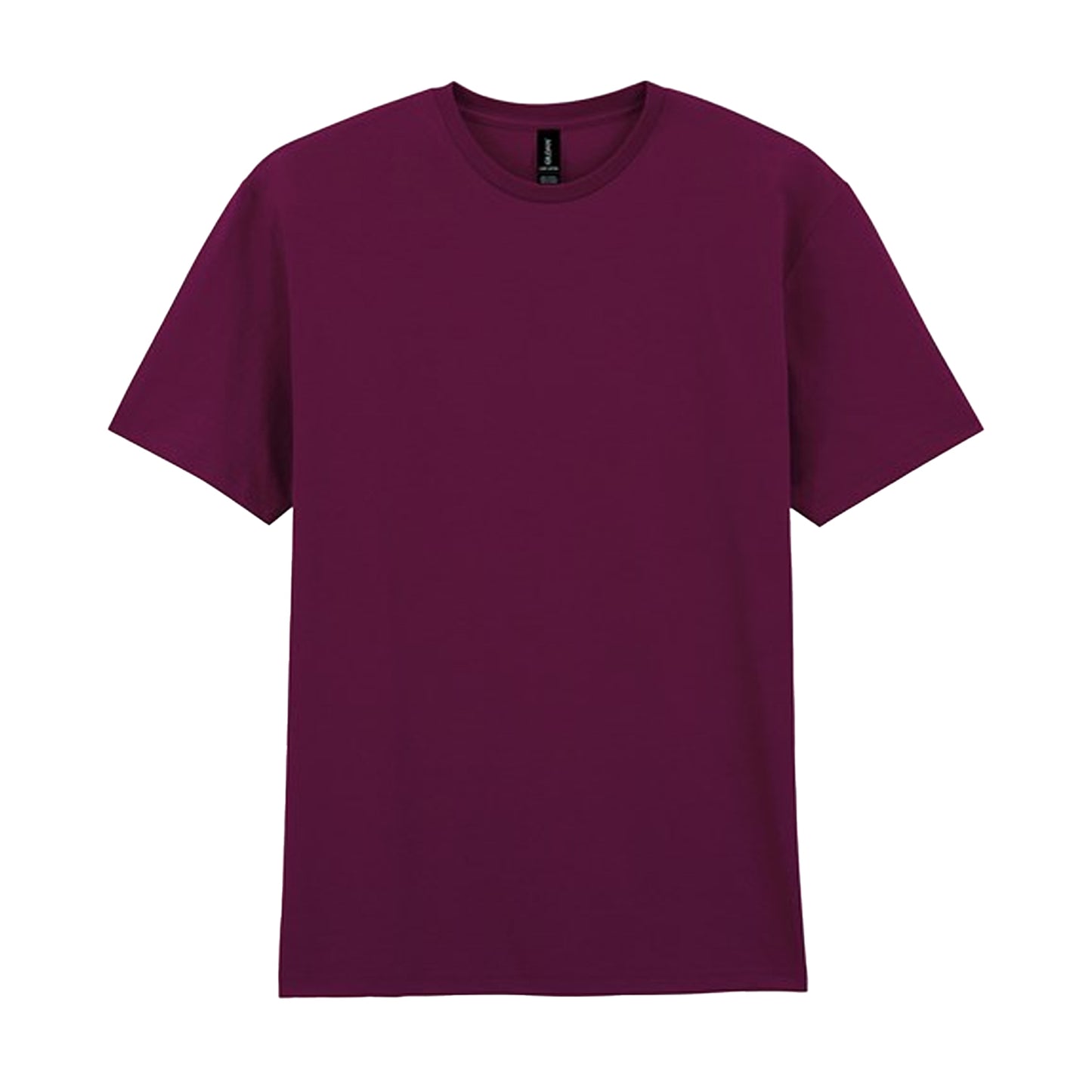 Maroon - Front - Gildan Unisex Adult Cotton Lightweight T-Shirt