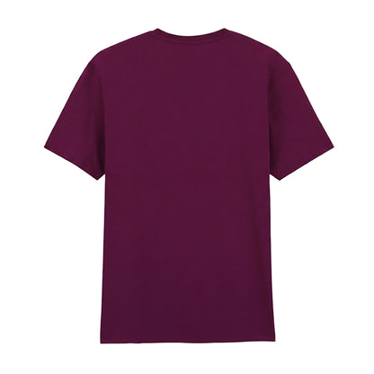 Maroon - Back - Gildan Unisex Adult Cotton Lightweight T-Shirt