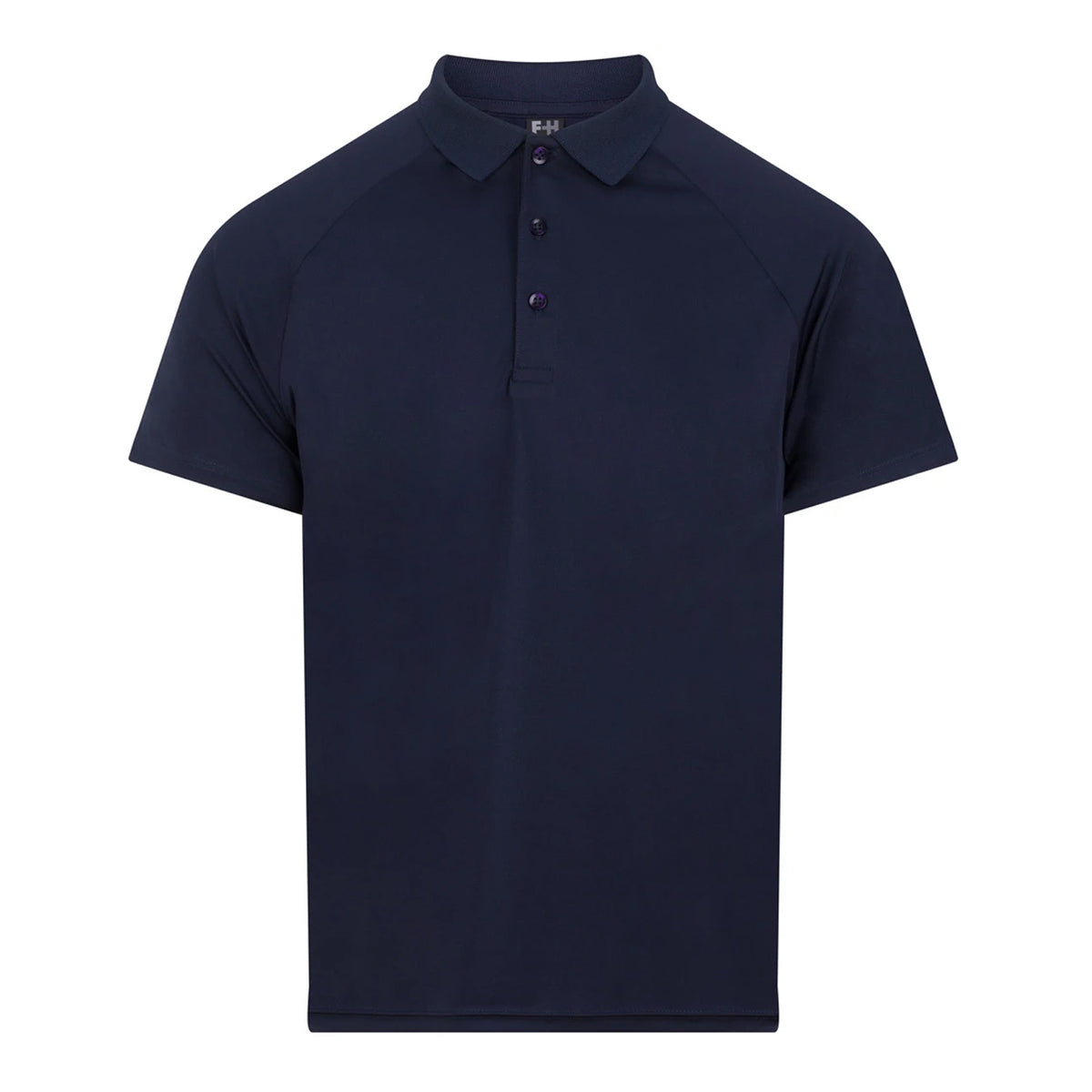 Navy - Front - Finden & Hales Unisex Adult Team Polo Shirt