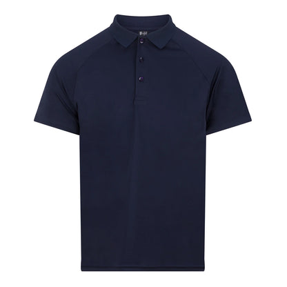 Navy - Front - Finden & Hales Unisex Adult Team Polo Shirt
