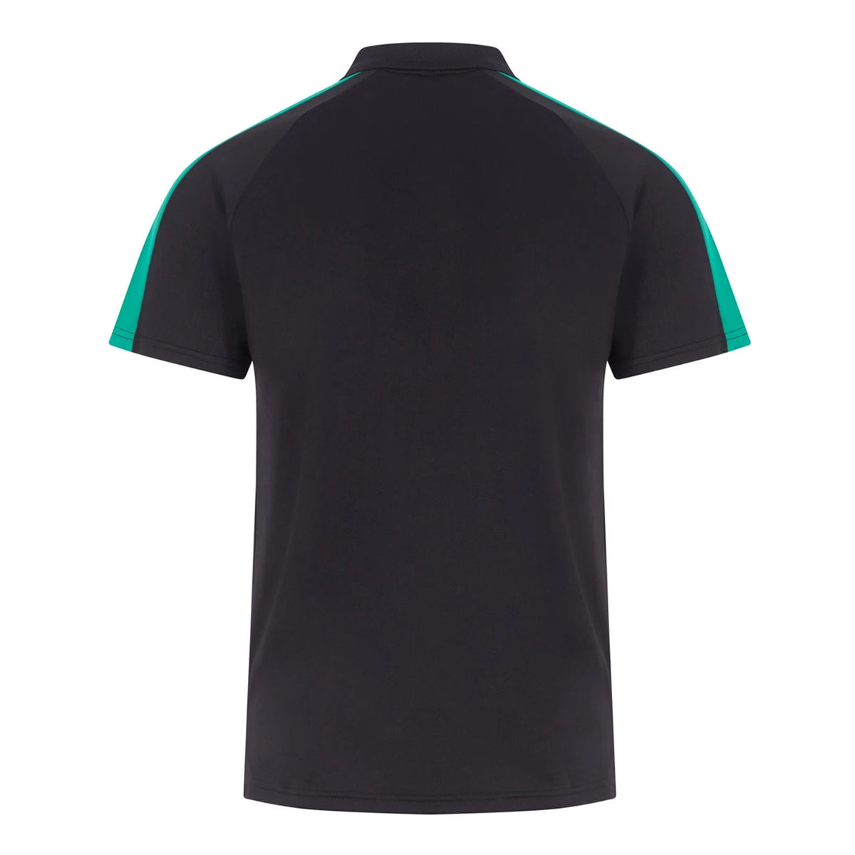 Black-Emerald - Back - Finden & Hales Unisex Adult Team Polo Shirt