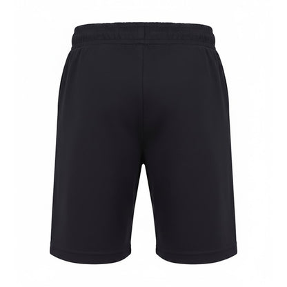 Black - Back - Finden & Hales Childrens-Kids Team No Pocket Shorts
