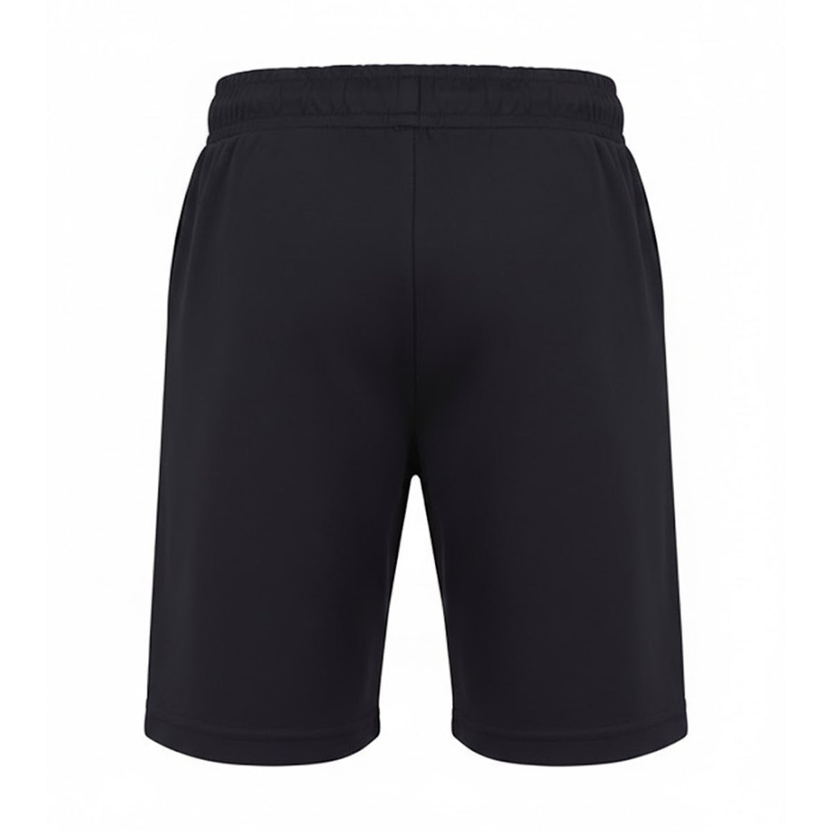 Black - Back - Finden & Hales Childrens-Kids Team No Pocket Shorts