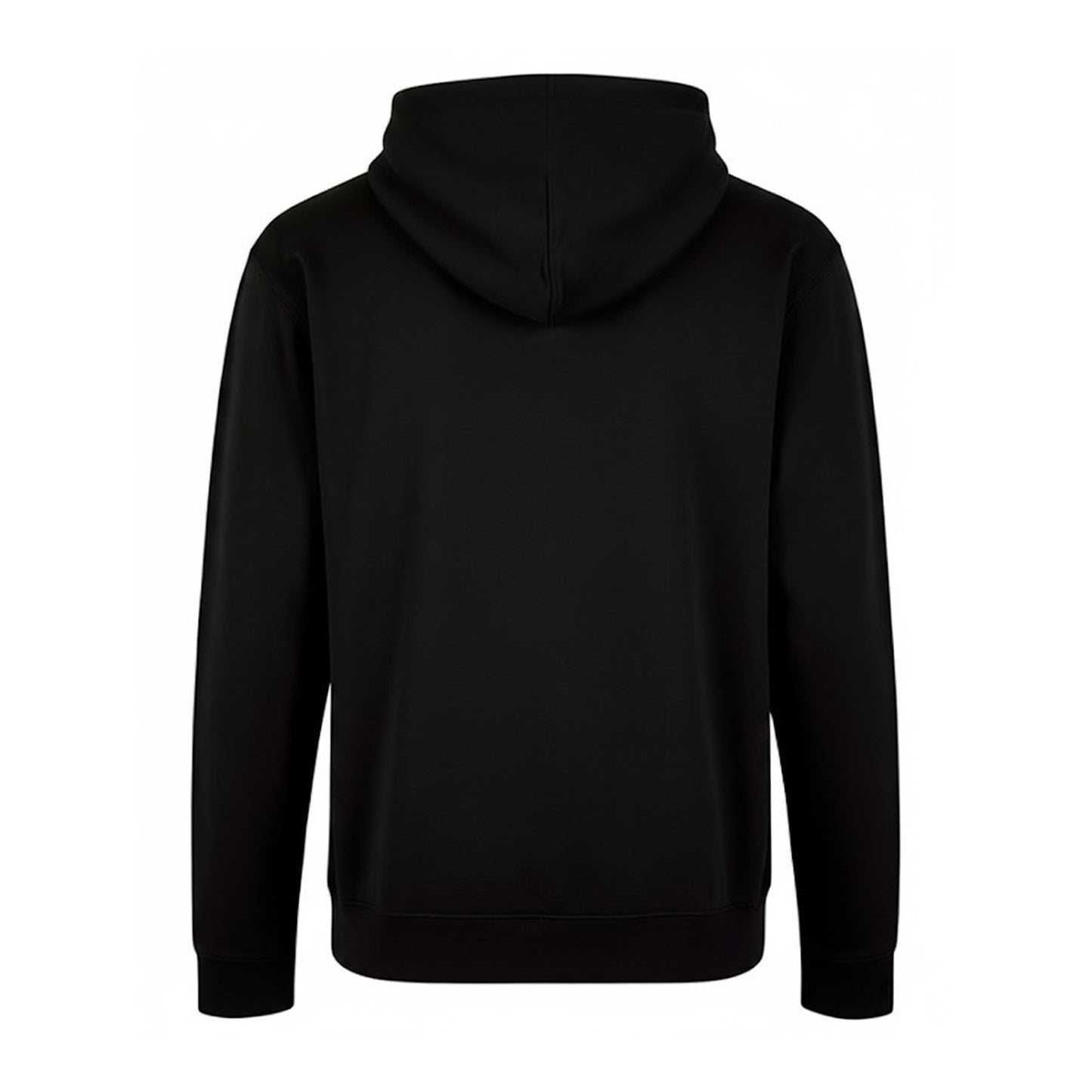 Black - Back - Kustom Kit Unisex Adult Regular Hoodie