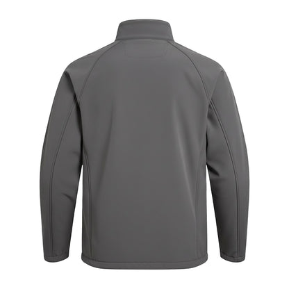 Carbon Grey - Back - Craghoppers Mens Basecamp II Softshell Jacket