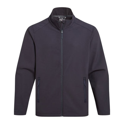 Navy - Front - Craghoppers Mens Basecamp II Softshell Jacket