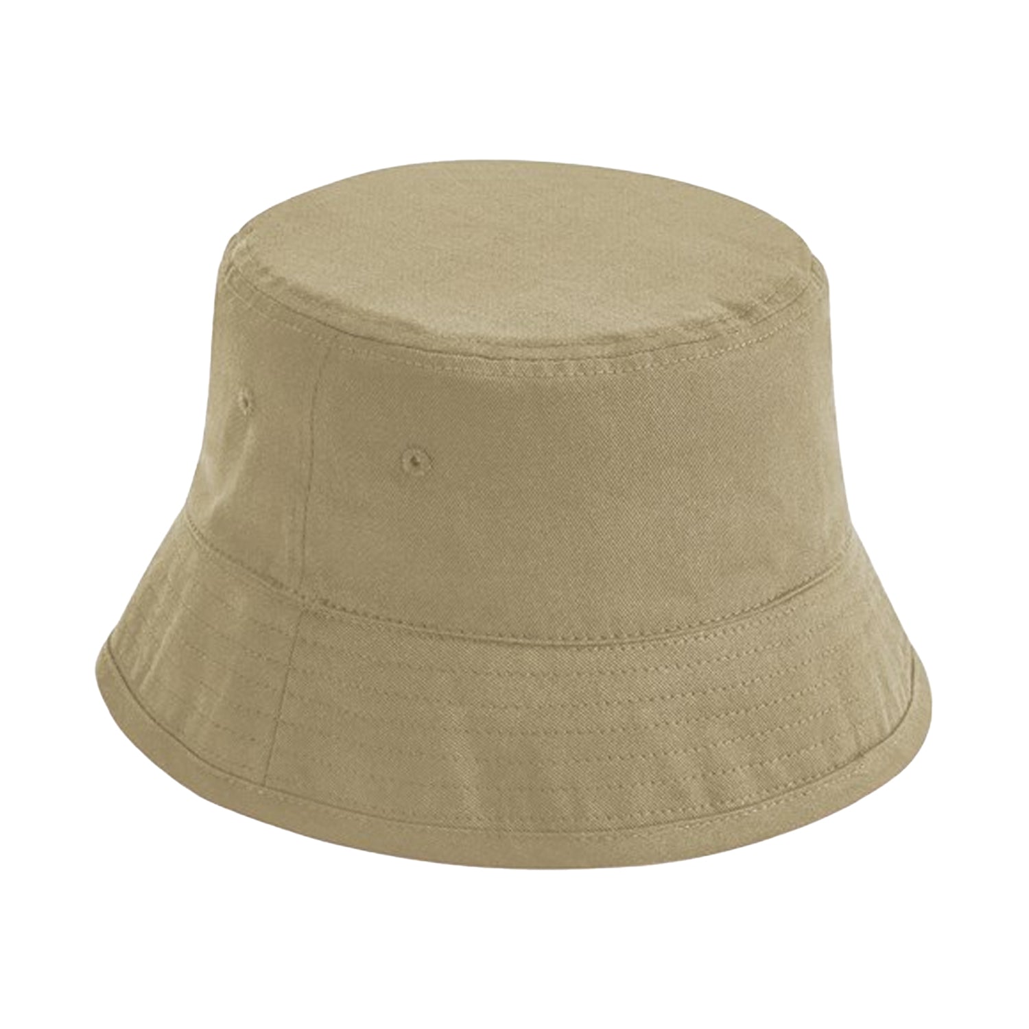 Desert Sand - Front - Beechfield Organic Cotton Bucket Hat