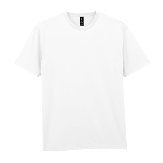 White - Front - Gildan Unisex Adult Light Cotton T-Shirt