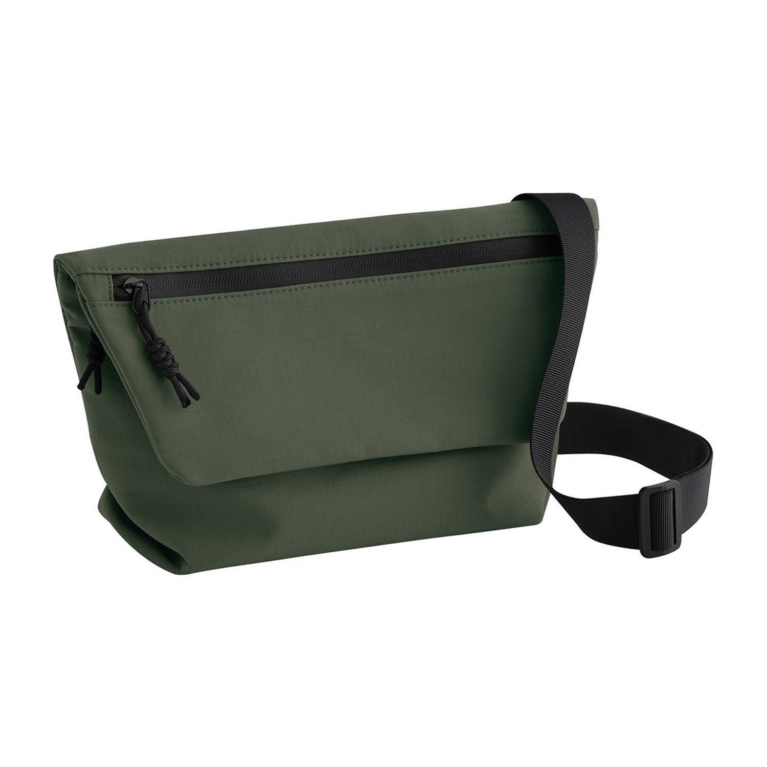 Pine Green - Front - Bagbase Minimal Lifestyle Mini Messenger Bag