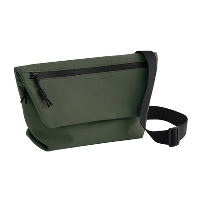 Pine Green - Front - Bagbase Minimal Lifestyle Mini Messenger Bag