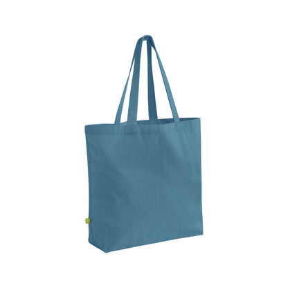 Airforce Blue - Front - Westford Mill EarthAware Organic Tote Bag
