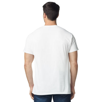 White - Back - Gildan Unisex Adult Cotton Tagless T-Shirt