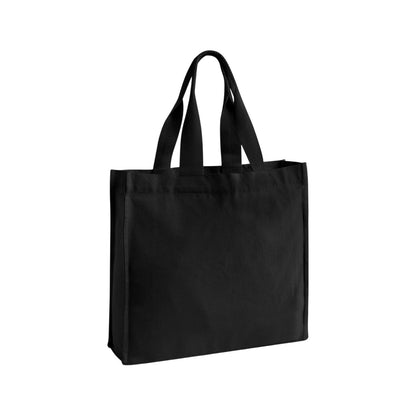 Black - Front - Westford Mill Chevron Tote Bag
