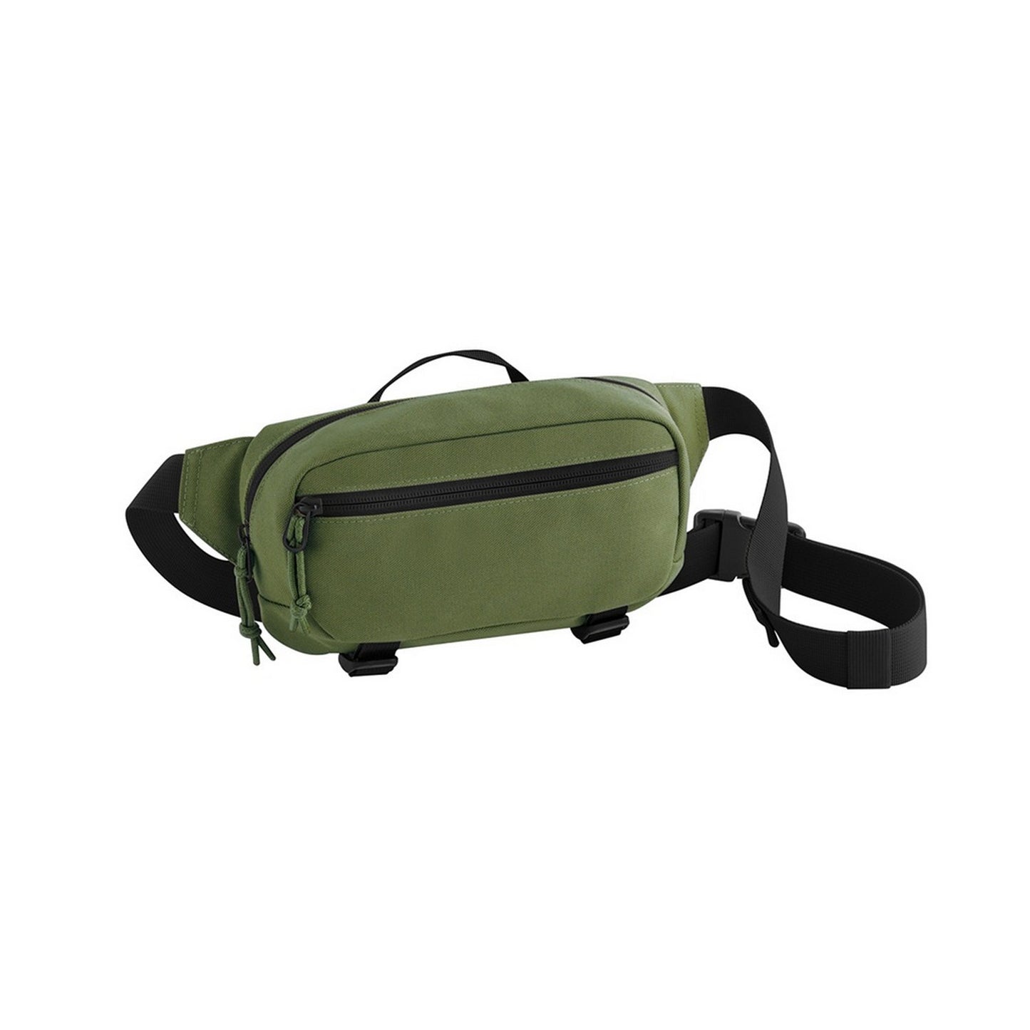 Moss Green - Front - Bagbase Ramble Recycled Polyester Waist Bag