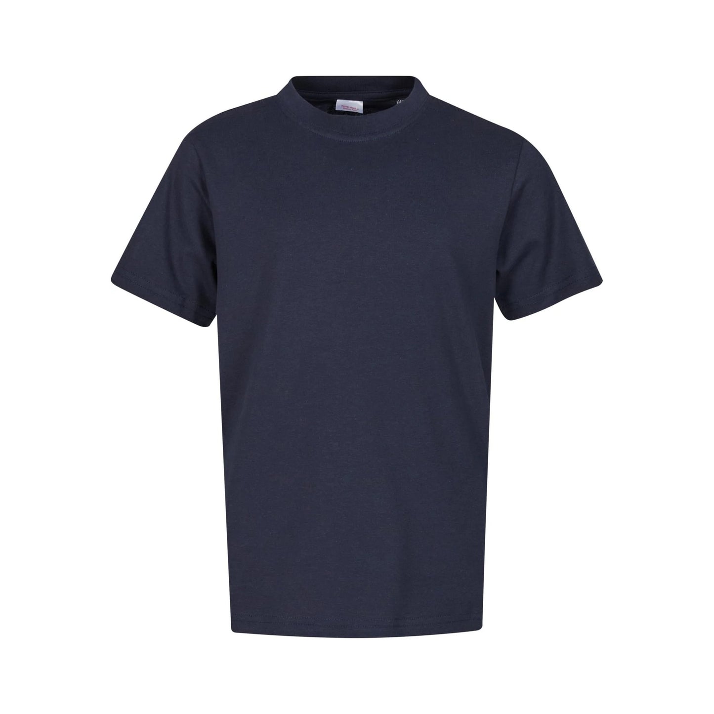 Navy - Front - New Morning Studios Childrens-Kids Basic Regular T-Shirt