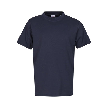 Navy - Front - New Morning Studios Childrens-Kids Basic Regular T-Shirt
