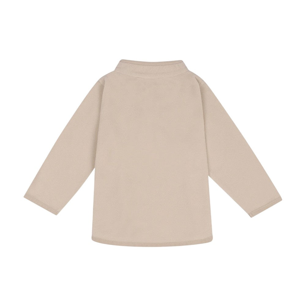 Light Stone - Back - Larkwood Baby Lightweight Half Zip Fleece Top