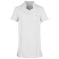 White - Front - Premier Womens-Ladies *Orchid* Tunic - Health Beauty & Spa - Workwear