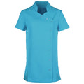 Turquoise - Front - Premier Womens-Ladies *Orchid* Tunic - Health Beauty & Spa - Workwear