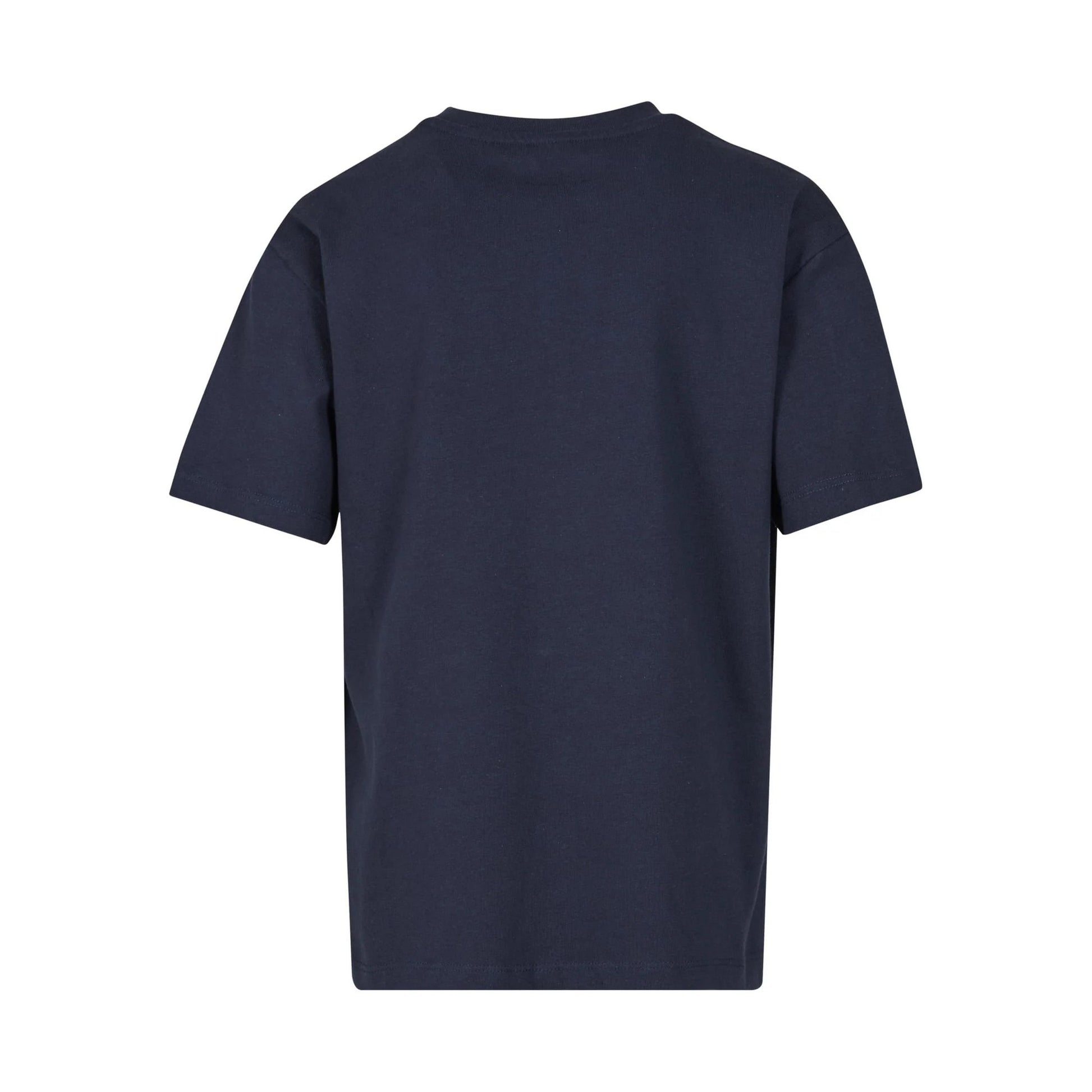 Navy - Back - New Morning Studios Childrens-Kids Oversized T-Shirt