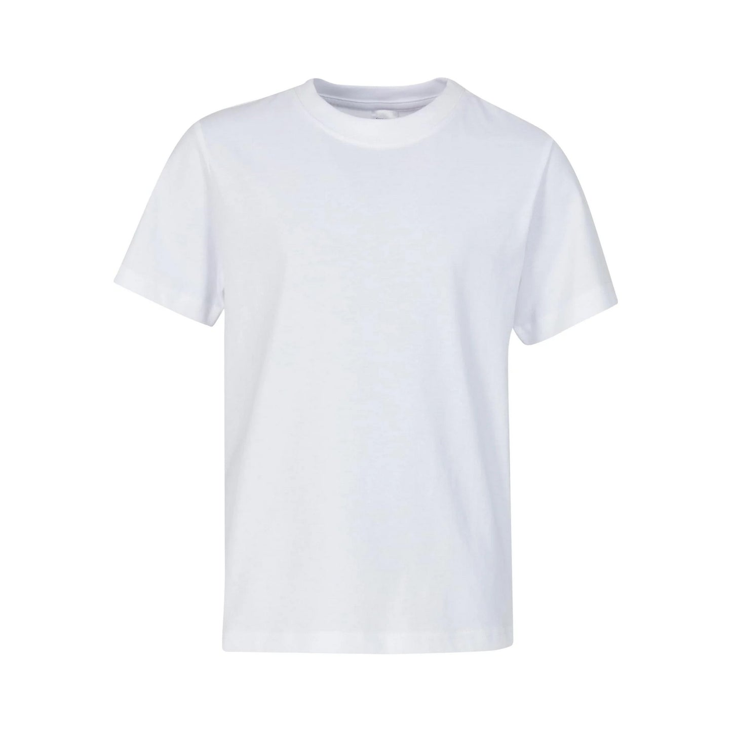 White - Front - New Morning Studios Childrens-Kids Oversized T-Shirt