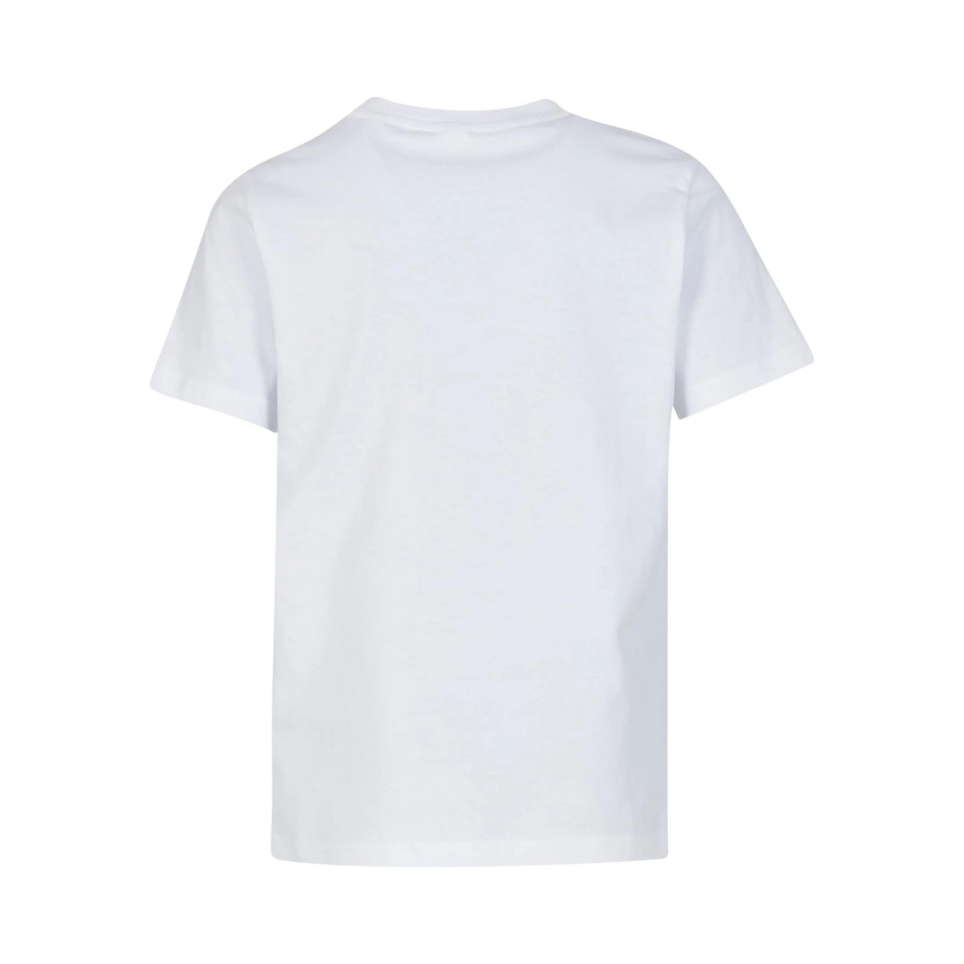 White - Back - New Morning Studios Childrens-Kids Oversized T-Shirt