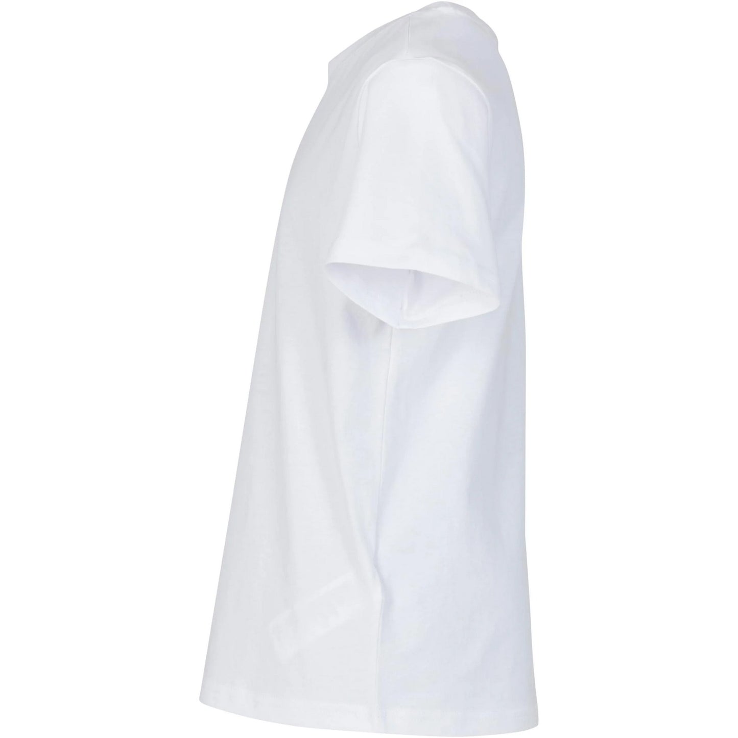 White - Side - New Morning Studios Childrens-Kids Oversized T-Shirt